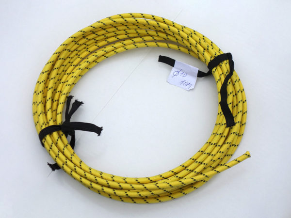 Průřez 10,0 mm – žlutý, černý proužek/H
