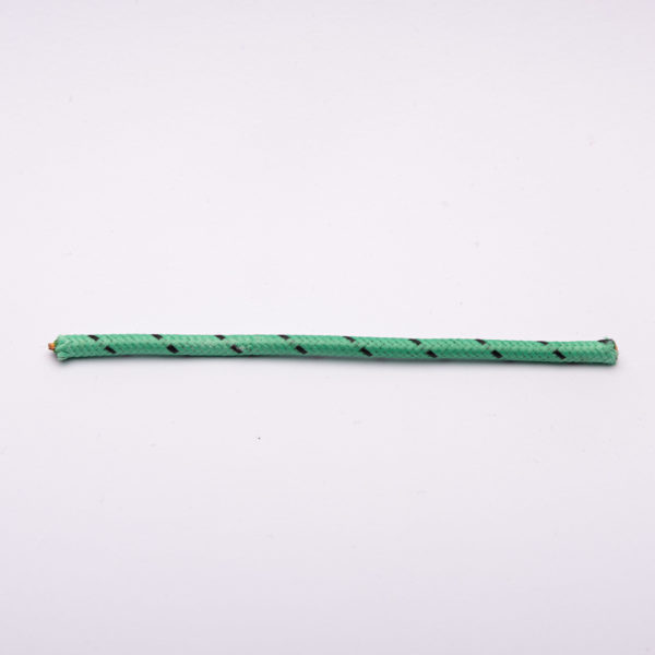 Průřez 2,5 mm – zelený, černý proužek/H