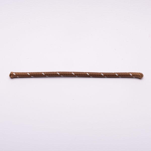 Průřez 2,5 mm – hnědý, bílý proužek/H