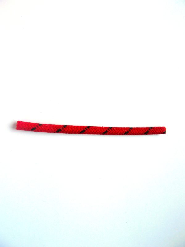 Průřez 2,5 mm - červený, černý proužek/B