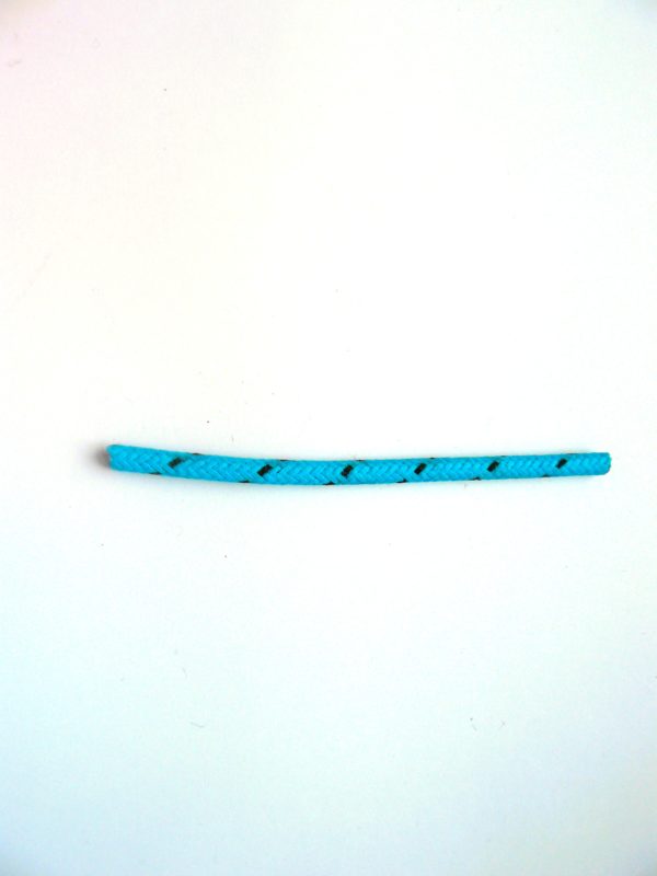 Průřez 1,5 mm - tyrkysový, černý proužek/B