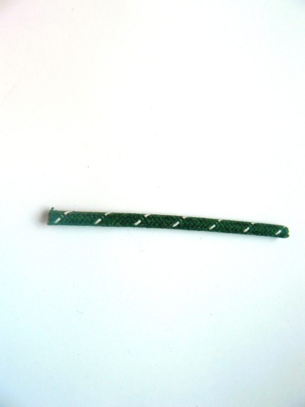 Průřez 1,5 mm - zelený, bílý proužek/B