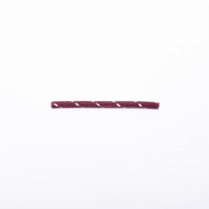 Průřez 2,5 mm - bordo, bílý proužek/B